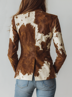 BIANCA MÓDENA Manuela - Blazer con Estampado Animal Vintage – photo 2