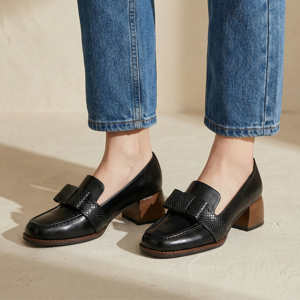 Marina Roca TRISHA | Loafers elegantes con detalle de nudo