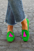 Anamartinezmadrid Luz | Mocasines con Borla de Color