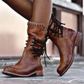 Marina Roca ARUNA | Botas de tacón de diseño – Marrón – photo 2