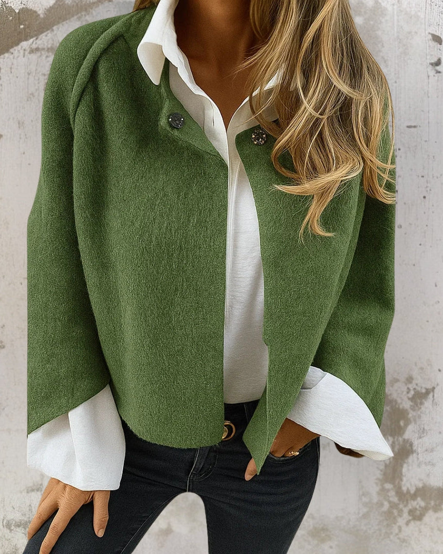 Marina Roca JUDITH| Chaqueta corta de temporada – Verde – photo 6