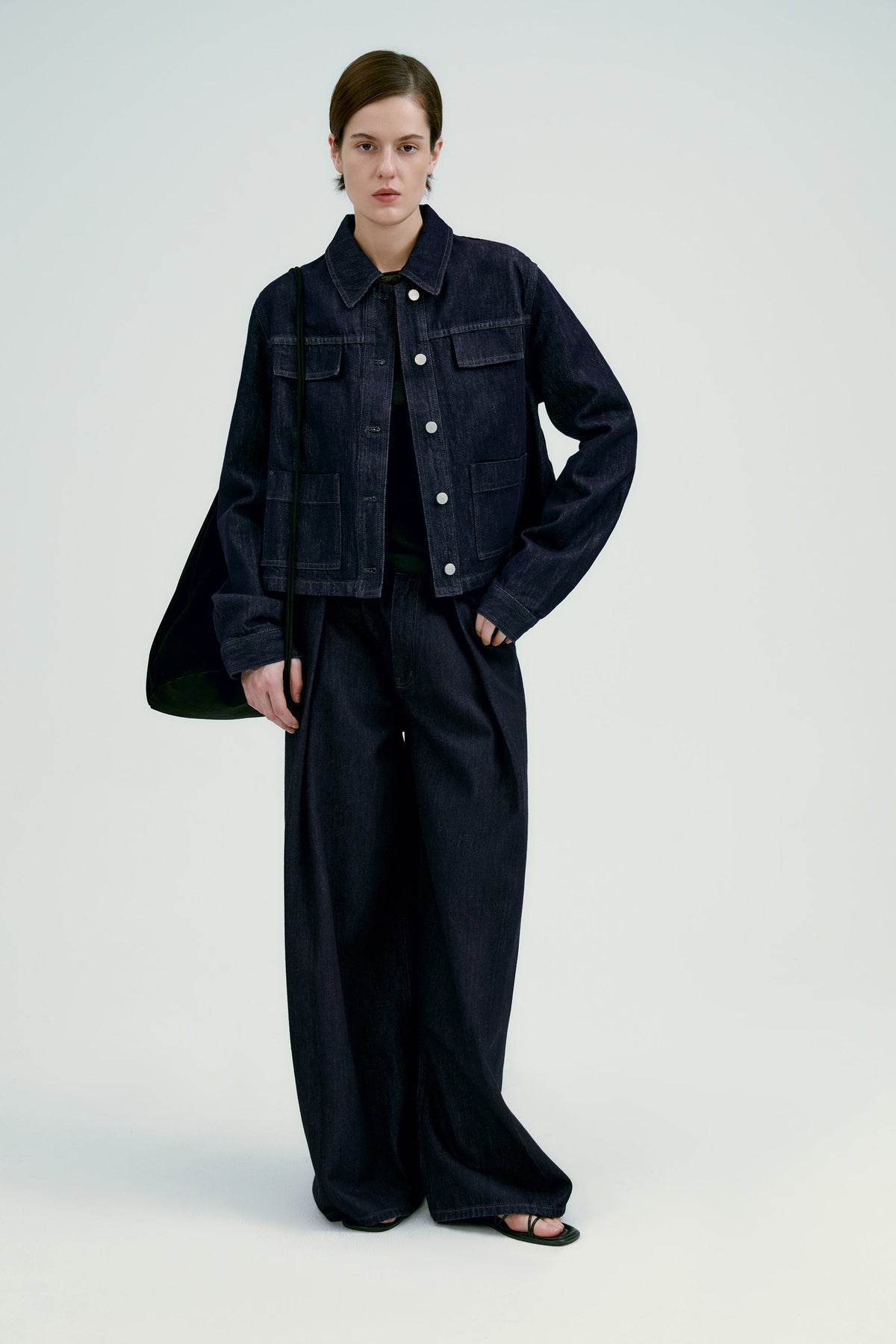 Anamartinezmadrid Alicia | Cazadora Vaquera de Corte Oversize – photo 4