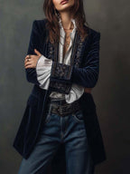 BIANCA MÓDENA Nuria ⎸ Chaqueta Elegante de Terciopelo – photo 2