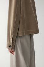 Anamartinezmadrid Nuria | Chaqueta de Ante con Bolsillos de Plastrón – photo 12