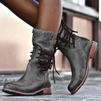 Marina Roca ARUNA | Botas de tacón de diseño – Gris – photo 6
