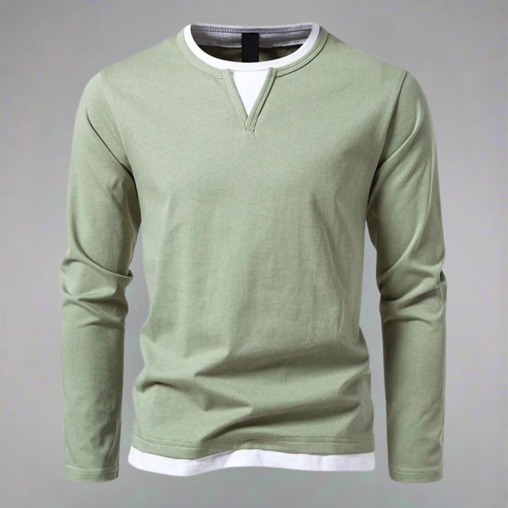 Marina Roca Hernán | Camiseta Manga Larga Elegante – Verde – photo 5