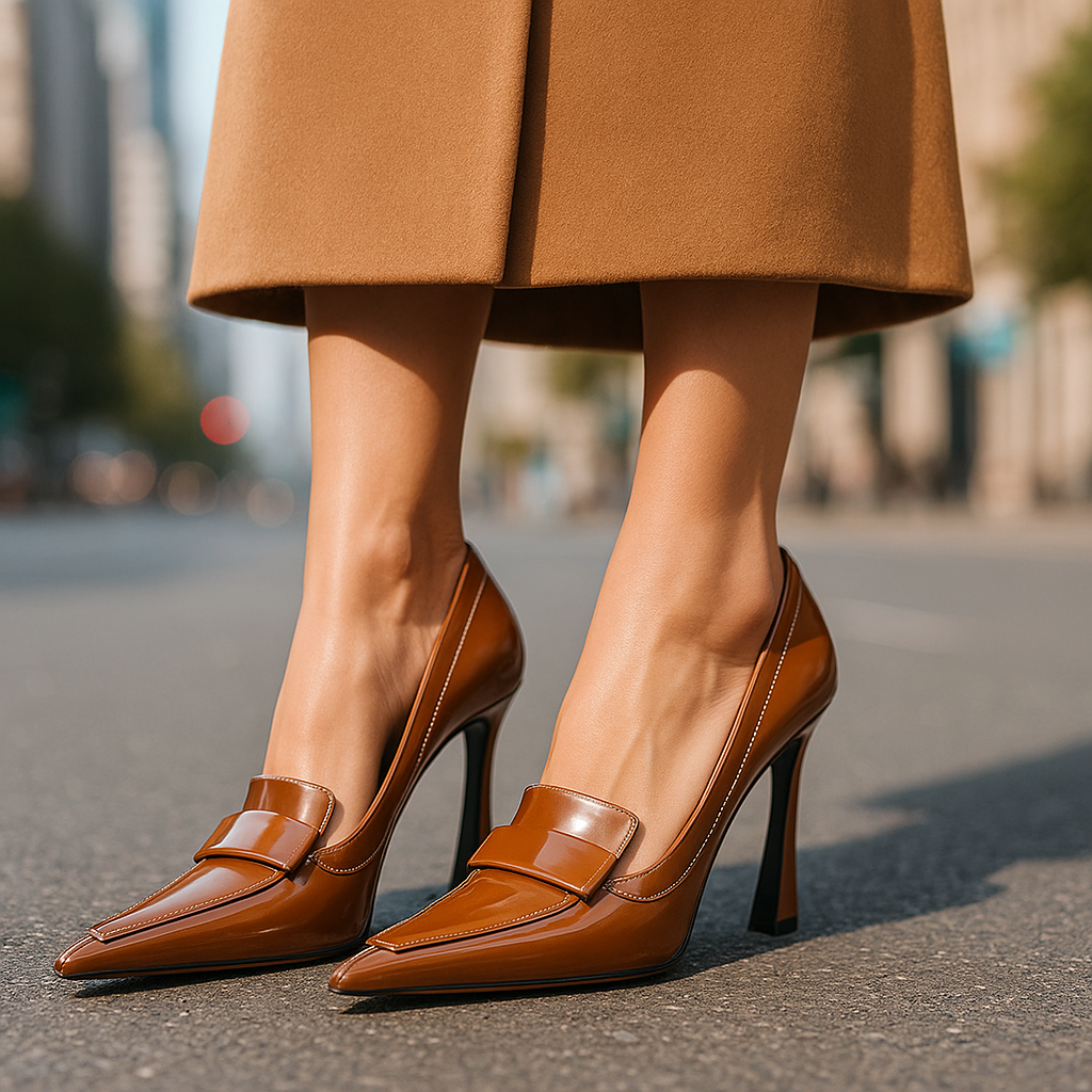 Marina Roca LENORA | Tacones lofaer con punta afilada – photo 4