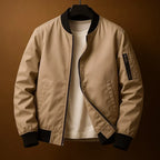 Marina Roca CHELSEA | Chaqueta bomber atemporal – Caqui – photo 3