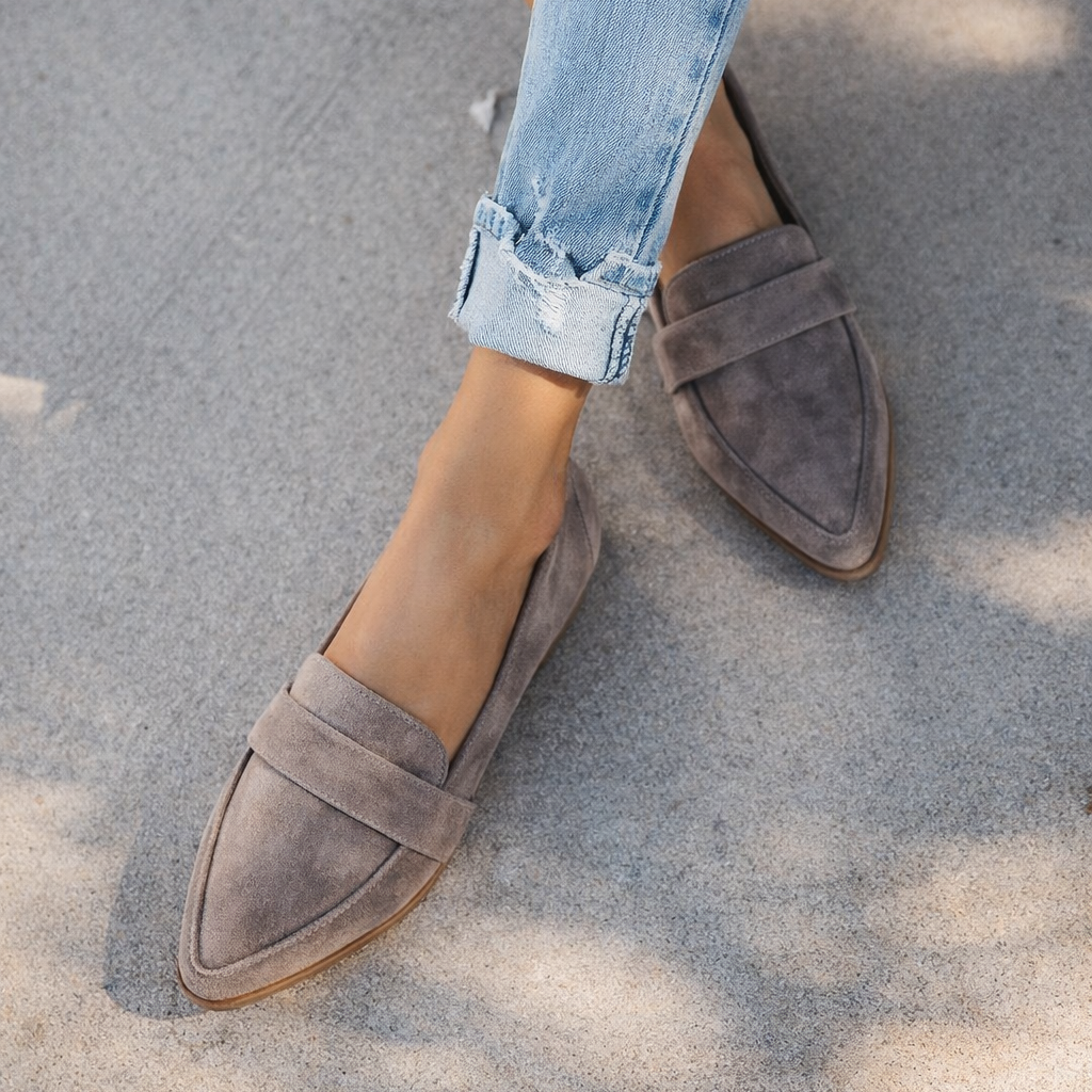 Marina Roca CHINDA | MOCASINES PLANOS ANTIDESLIZANTES CÓMODOS – Gris – photo 6