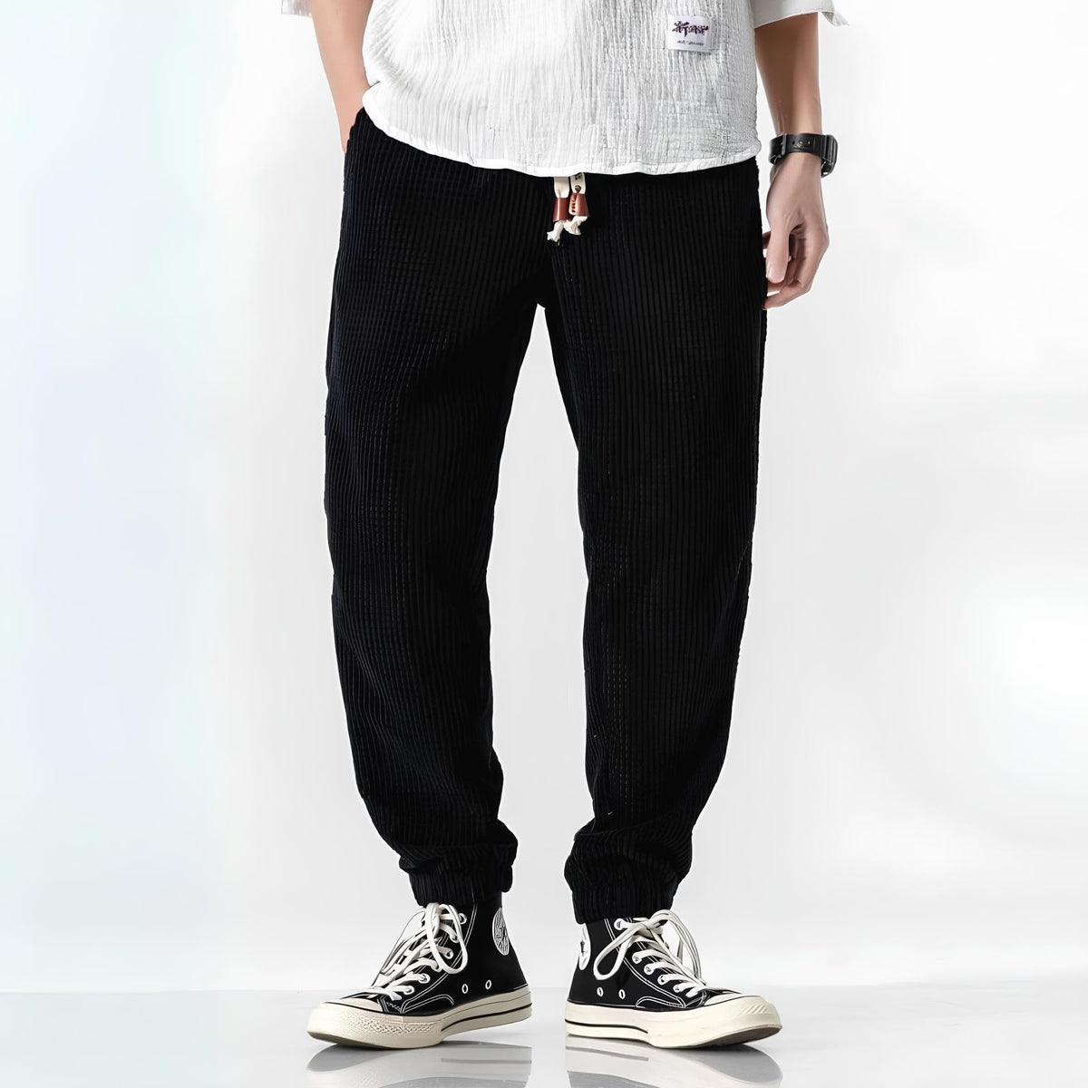 Marina Roca LORENZ | Pantalón chic – Negro – photo 7