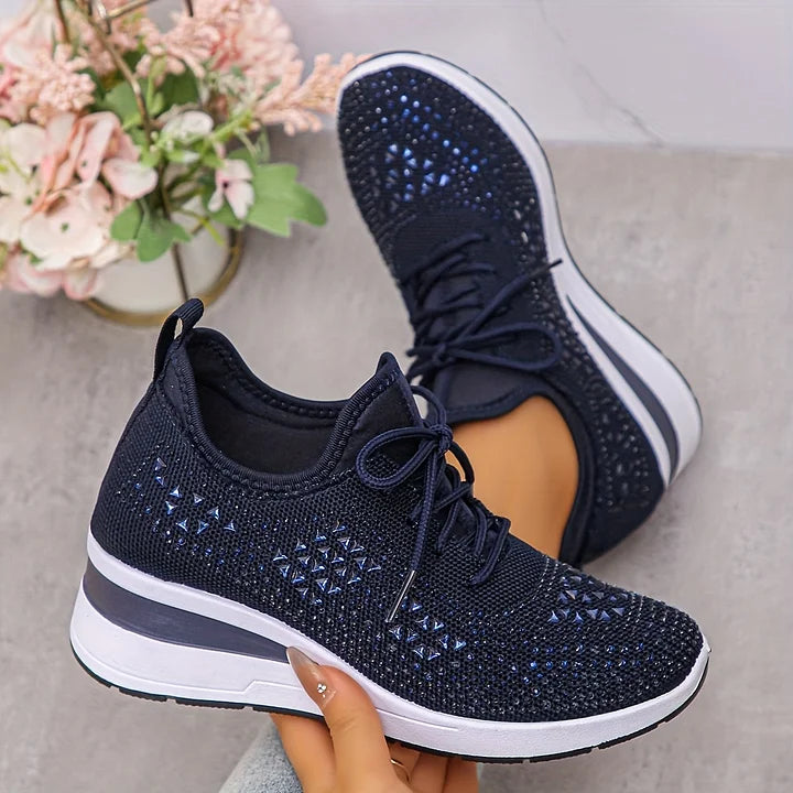 Marina Roca Giselle | Zapatillas Ortopédicas Confortables – Azul marino – photo 9