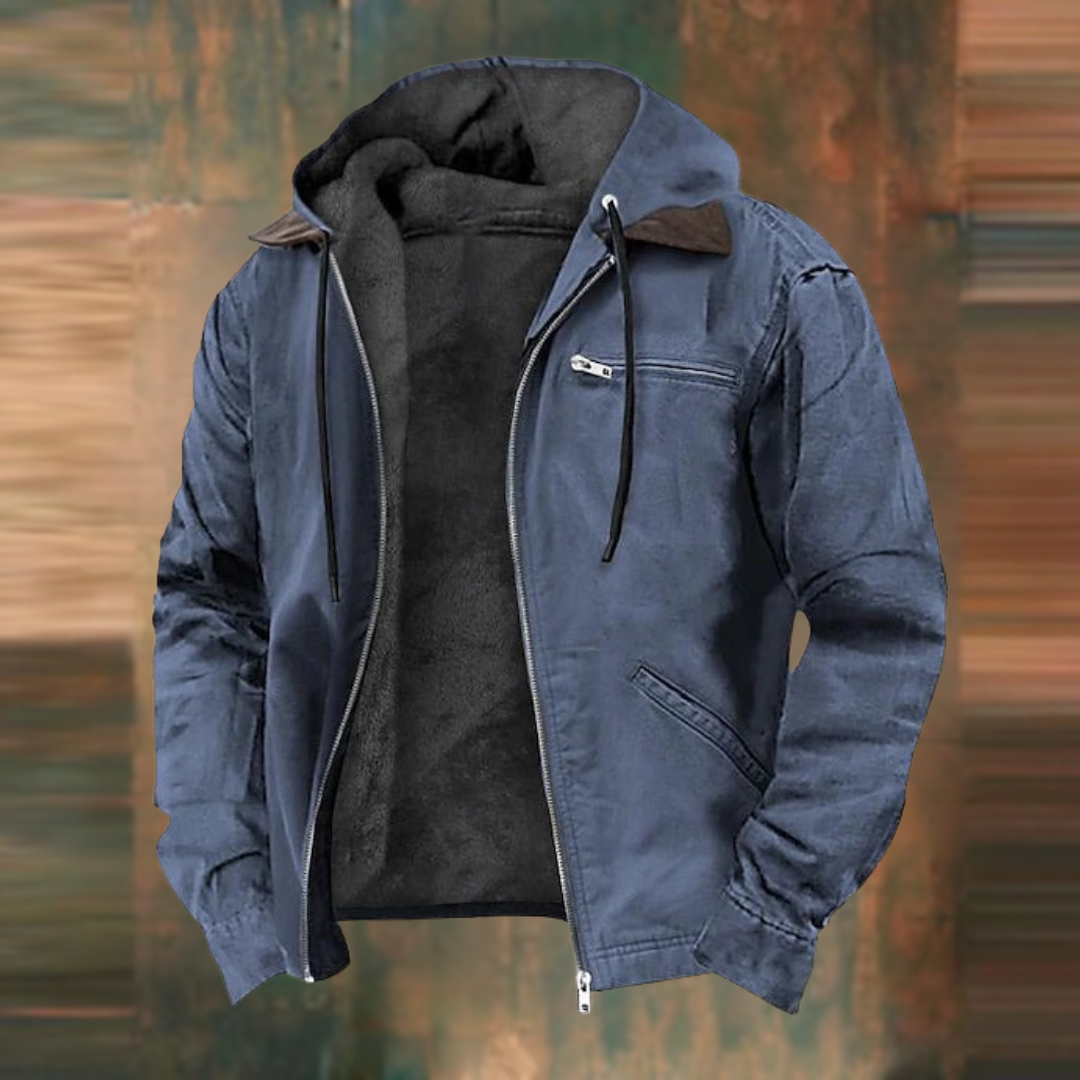 Marina Roca Bruno - Chaqueta Casual Acogedora – Azul – photo 5