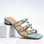 Marina Roca ONNA | Sandalia con tachuelas – Azul – photo 4