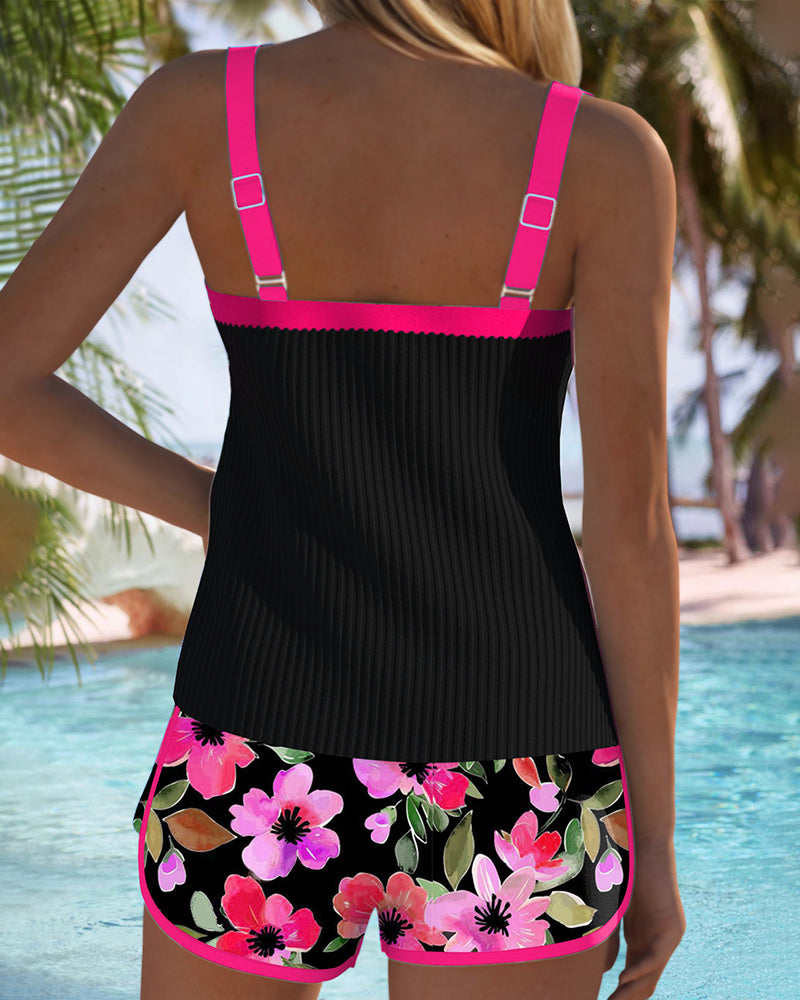 Marina Roca Regina | Tankini Elegante con Short Floral – photo 6