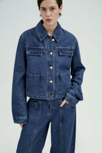 Anamartinezmadrid Alicia | Cazadora Vaquera de Corte Oversize – photo 10