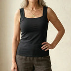 Anamartinezmadrid Roxana | Top de Tirantes con Sujetador Incorporado – Negro – photo 11