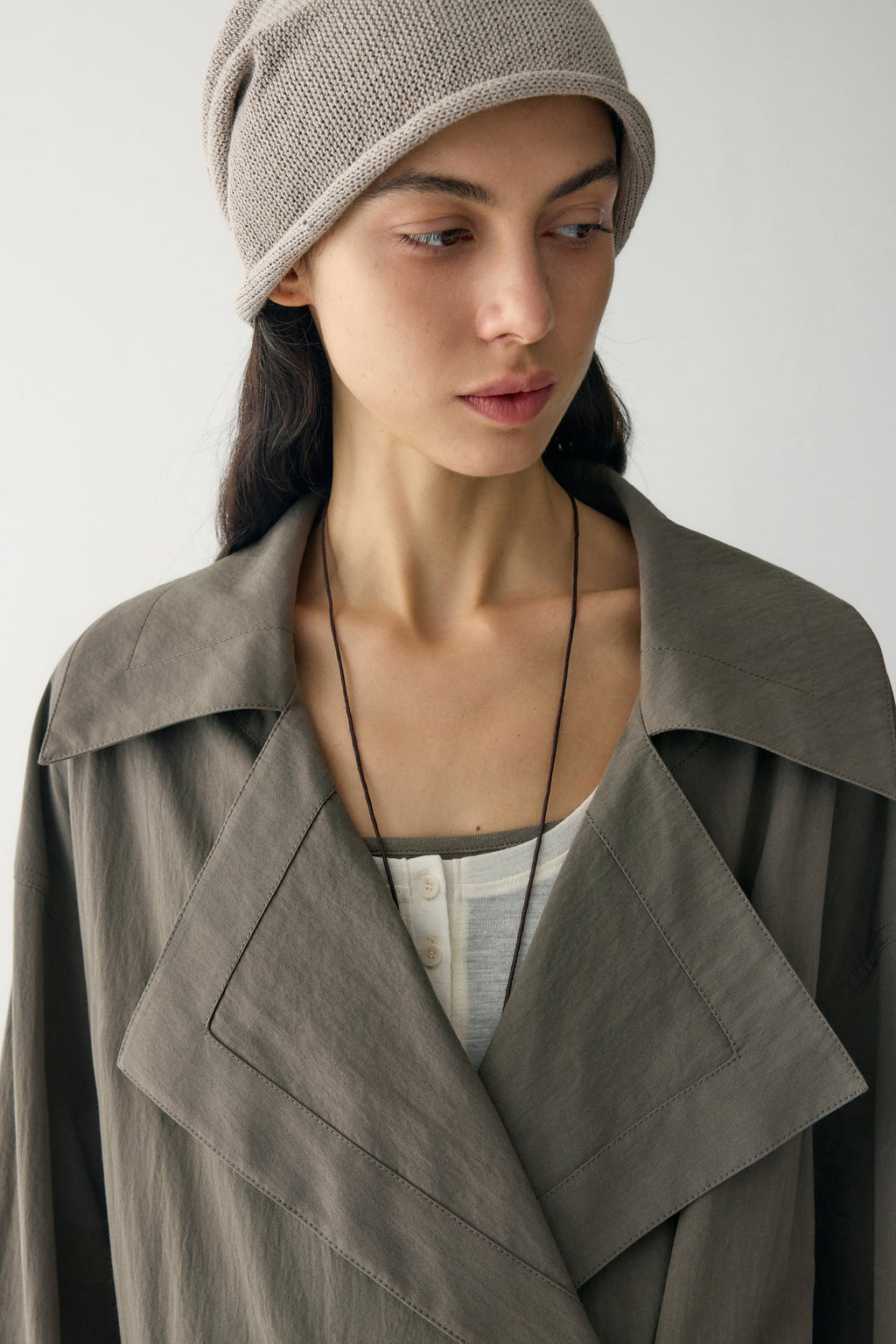 Anamartinezmadrid Elena | Trench Largo con Solapa Ancha – photo 9