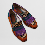 Anamartinezmadrid Reina | Mocasines de Acabado Brillante – Leopardo – photo 3
