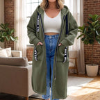 Marina Roca Abrigo sudadera de forro polar Lola – Verde – photo 5