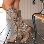 Marina Roca ORENA | Botas cowboy para mujer – Marrón – photo 2