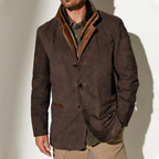 Marina Roca Axel - Chaqueta Elegante Vintage – Marrón Oscuro – photo 7