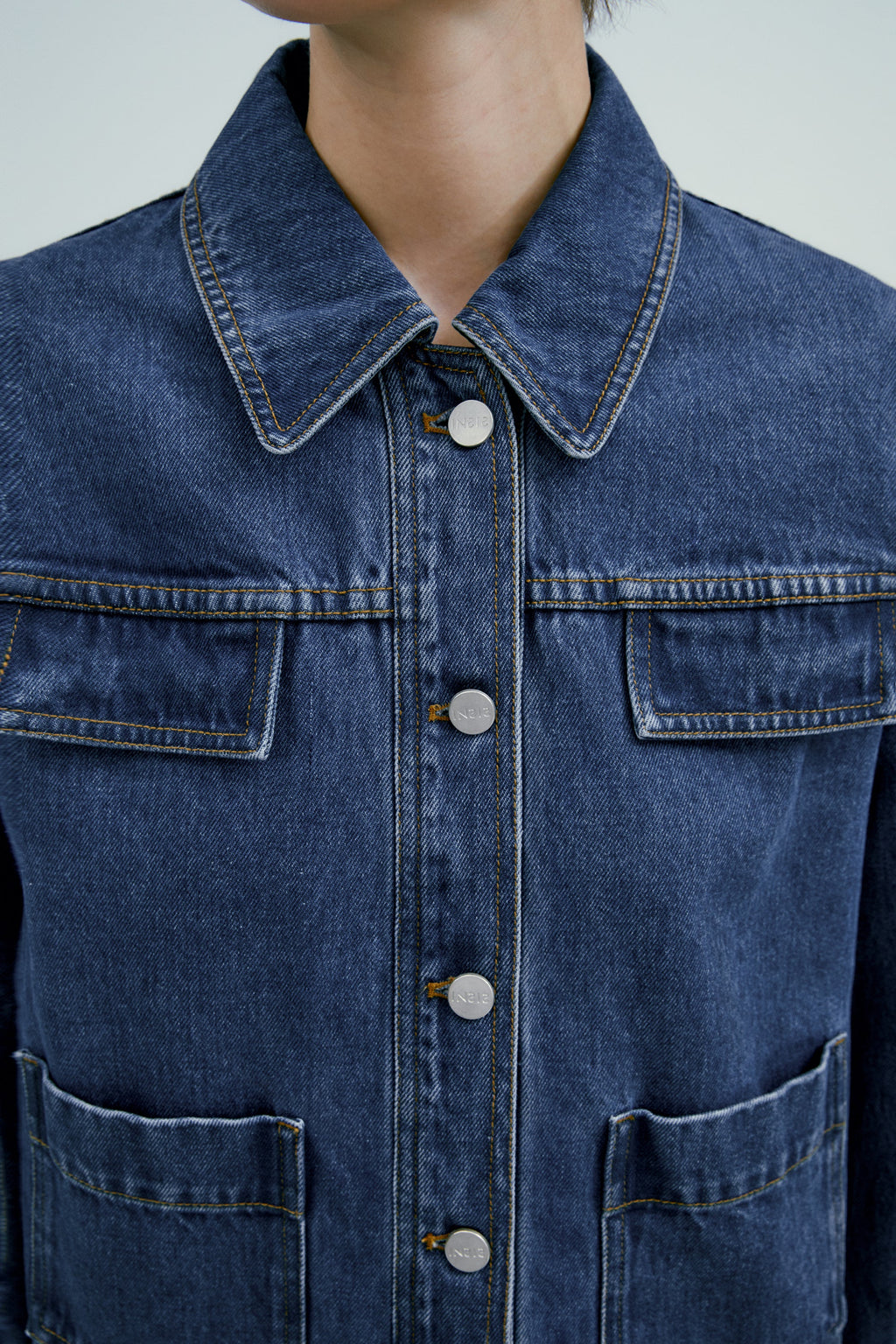 Anamartinezmadrid Alicia | Cazadora Vaquera de Corte Oversize – photo 12
