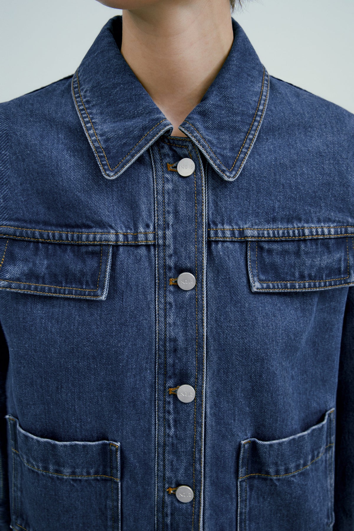 Anamartinezmadrid Alicia | Cazadora Vaquera de Corte Oversize – photo 12