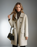 Marina Roca AVA | Abrigo cómodo y elegante – Beige – photo 3