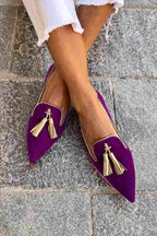 Anamartinezmadrid Amaya | Mocasines con Borlas – Morado – photo 6