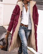Marina Roca BRIGITTE | Abrigo reversible de temporada – Rojo – photo 10