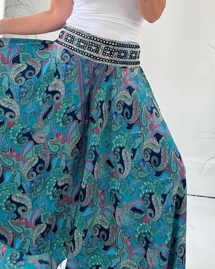 Marina Roca VIBRA | Pantalón boho estampado – photo 6