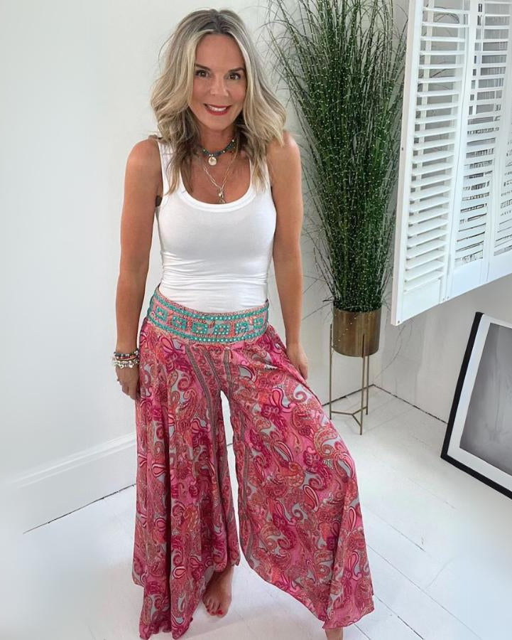 Marina Roca VIBRA | Pantalón boho estampado – photo 8
