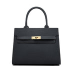 Marina Roca MALASAÑA | BOLSO DE CUERO – Negro