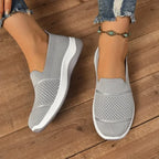 Anamartinezmadrid Cintia | Zapatillas Sin Cordones con Plataforma Amortiguada – Gris – photo 6