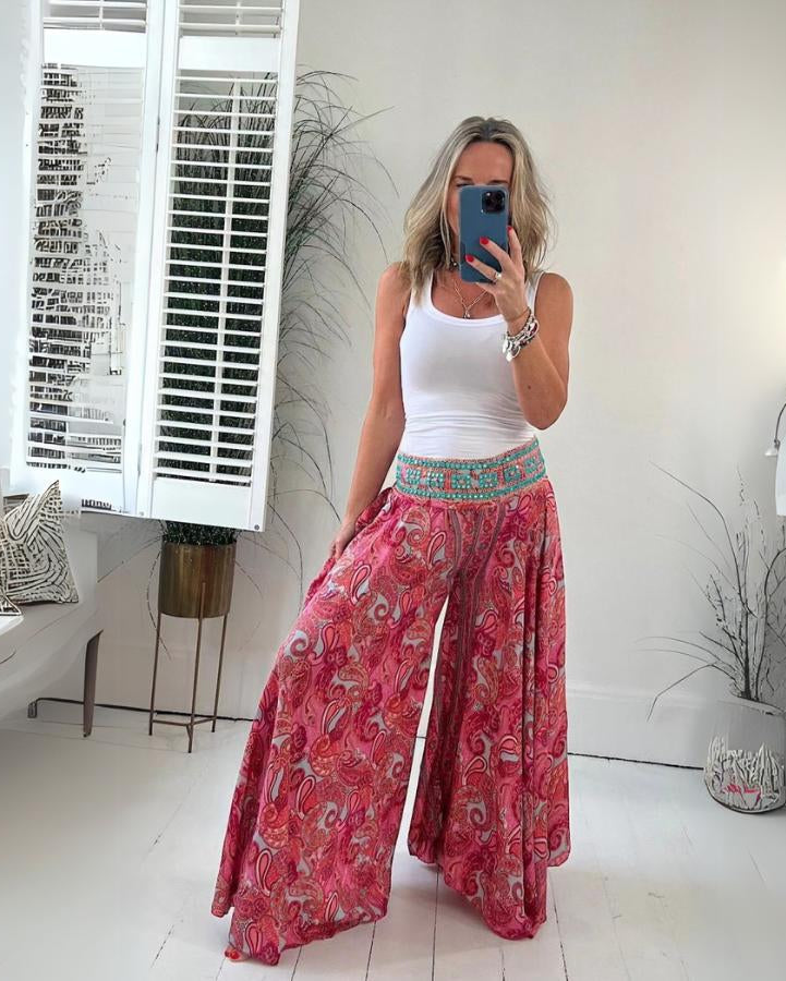 Marina Roca VIBRA | Pantalón boho estampado – photo 10