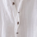 Marina Roca LOREN | Camisa de lino de manga corta – photo 7