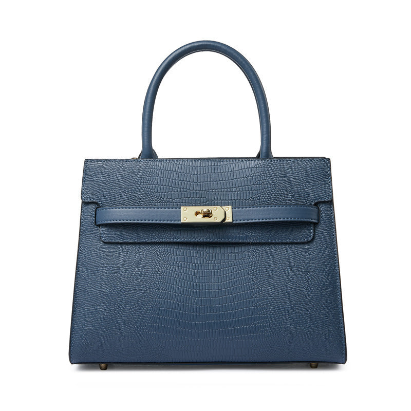 Marina Roca MALASAÑA | BOLSO DE CUERO – Azul Marino – photo 2