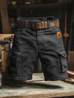 Marina Roca Adán | Pantalón Cargo Multiusos – Negro – photo 4