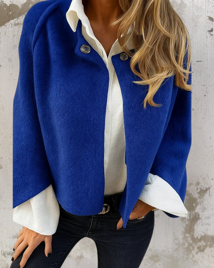 Marina Roca JUDITH| Chaqueta corta de temporada – Azul – photo 8