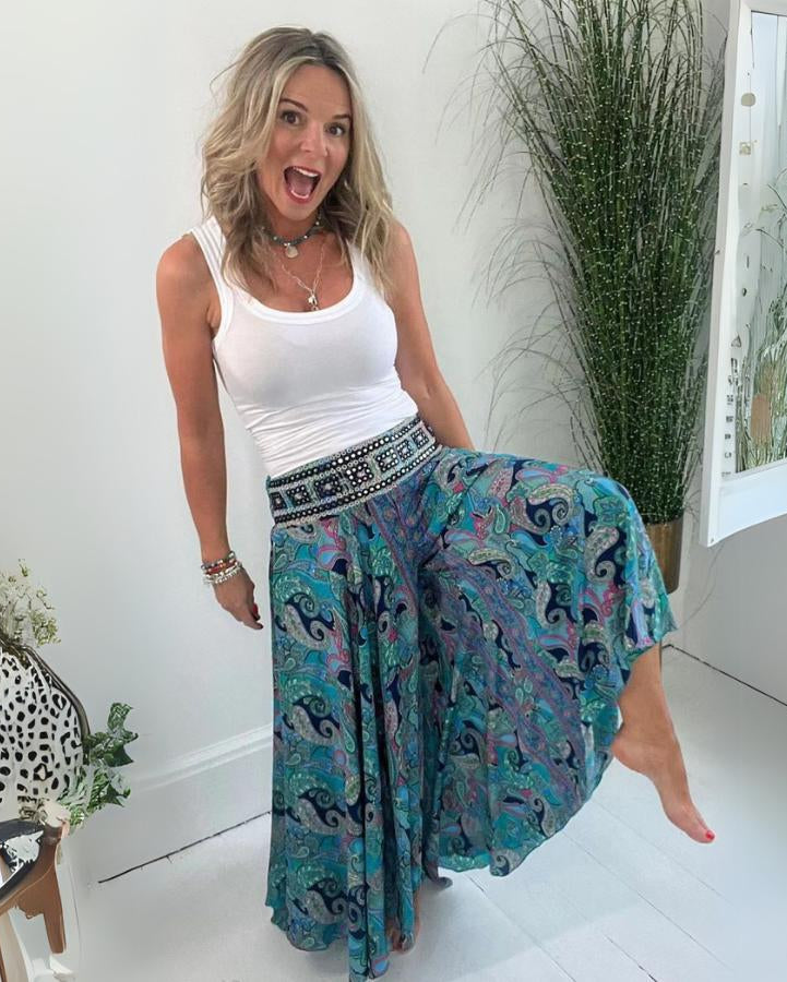 Marina Roca VIBRA | Pantalón boho estampado – photo 4