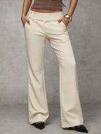 Marina Roca Duna™ | Pantalón Moderno de Corte Amplio – Beige – photo 5