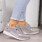 Camila Lopez Martina - Zapatos Cómodos con Cremallera – Gris – photo 2