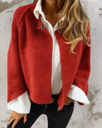Marina Roca JUDITH| Chaqueta corta de temporada – Rojo – photo 7