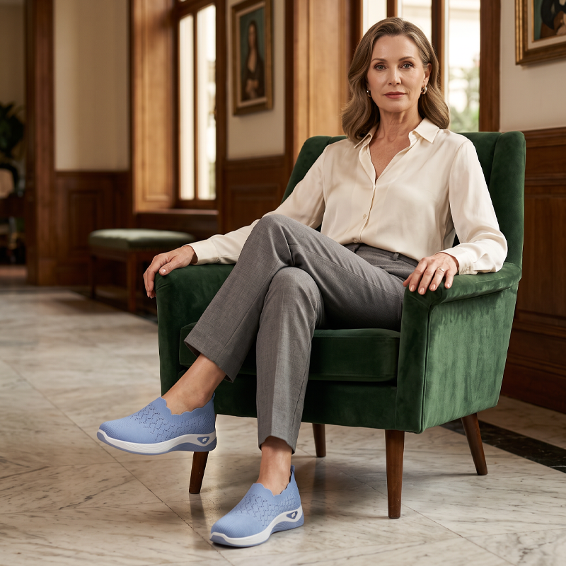 Anamartinezmadrid Ángela | Zapatillas de Punto Sin Cordones con Suela Acolchada – photo 10
