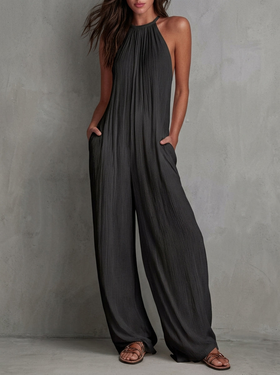 Helena Romero Julia - Mono Elegante y Cómodo – Gris Oscuro – photo 4