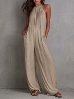 Helena Romero Julia - Mono Elegante y Cómodo – Beige – photo 2