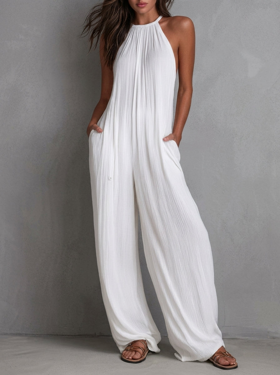 Helena Romero Julia - Mono Elegante y Cómodo – Blanca – photo 3