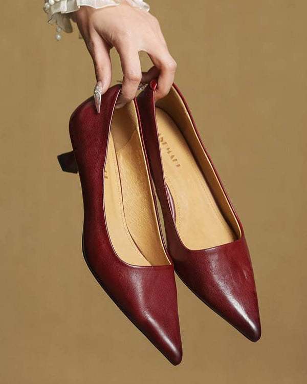 Marina Roca ALMA | Zapatos de tacón bajo – Granada – photo 7