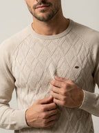 camilleboutique.de Nico - Suéter Elegante con Diseño de Rombos – photo 2