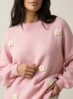 AYZA Luno - Sudadera Pullover con Flores – photo 5